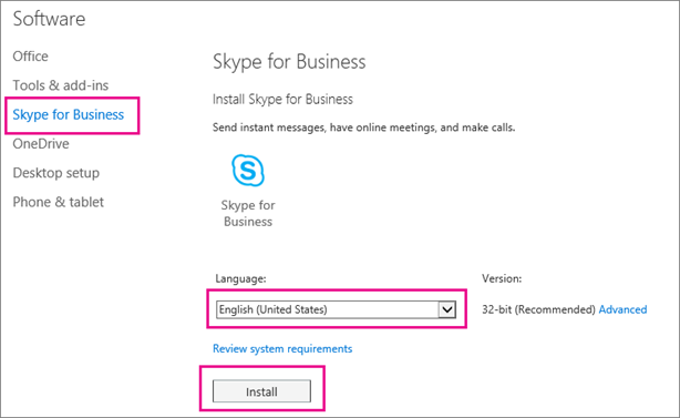using skype for business mac